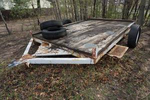 lot 10 image: Ice Fishing Trailer Project - 8 x 10