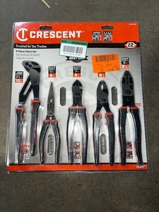 Crescent Z2 Mixed Dual Material Plier Set (5-Piece)