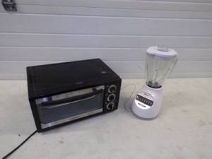 Toaster Oven and Blender