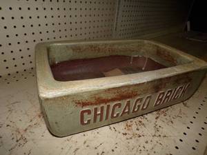 Chicago Brick Porcelain Flower Pot
