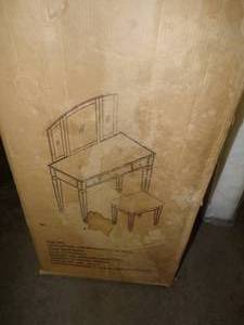 Mirrored Vanity Set Still in Box