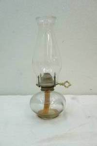 vintage kerosene lamp