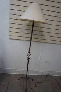 wrought iron floor lamp