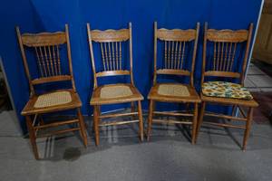 vintage table and chairs