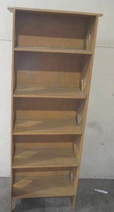 wood bookshelf