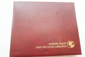 First Day letter stamp collection book
