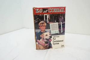 K-9 Corral pet containment system