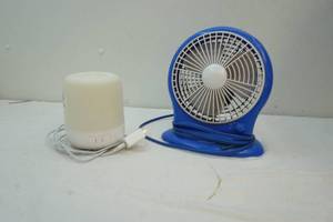 desk fan and diffuser