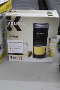 lot 1036 image: Keurig K-Mini Coffee Maker (New In Box )