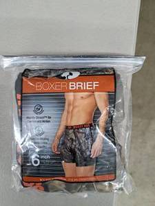 lot 1154 image: Mossy Oak Mens Size 2XL Boxer Brief 2-Pack (in original packaging)