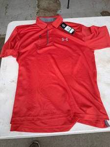 lot 1199 image: Under Armour Mens Size Large Polo Shirt