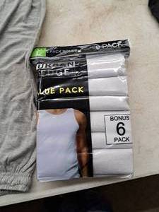 lot 1887 image: Urban Edge Mens Size Large Tank Tops 6-Pack