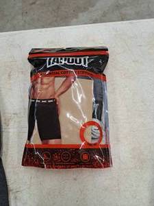 lot 1891 image: Tapout Mens Size Large Briefs 2-Pack
