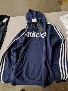 lot 1908 image: Adidas Mens Size Small Hooded Sweatshirt