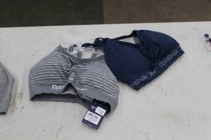lot 1956 image: Reebok Seamless Womens Bralette 2-Pack