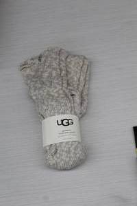 lot 1967 image: Ugg Womens Thigh High Socks