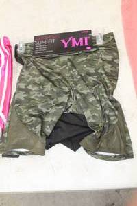 lot 1979 image: Lot of (2) Ymi Slim-Fit Womens Size Large Bike Shorts