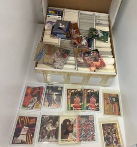 Group Of Mixed Basketball Cards Some In Protective Sleeves