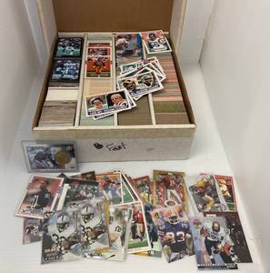 Group Of Misc. Football Cards Some With Protective Sleeves