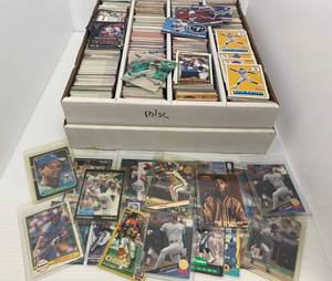 Group Of Misc. Sports Cards Some With Protective Sleeves