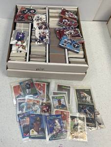 Group Of Misc. Sports Cards Some With Protective Sleeves ( Some Autographed)