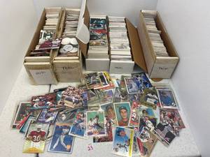 Group Of Misc. Sports Cards Some With Protective Sleeves ( Some Autographed)