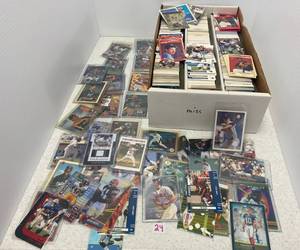Group Of Misc. Sports Cards Some With Protective Sleeves