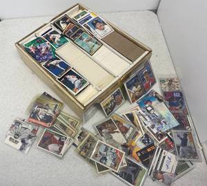 Group Of Misc. Baseball Cards Some With Protective Sleeves ( Some Autographed)