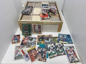 Group Of Misc. Football Cards Some With Protective Sleeves