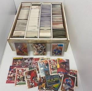 Group Of Misc. Football Cards Some With Protective Sleeves