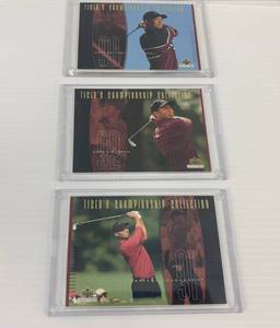 Group Of Tiger Woods Trading Cards