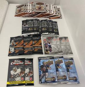 Misc. Brands Of Unopened Football Trading Cards