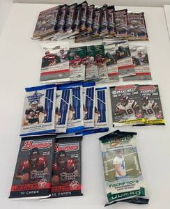 Misc. Brands Of Unopened Football Trading Cards