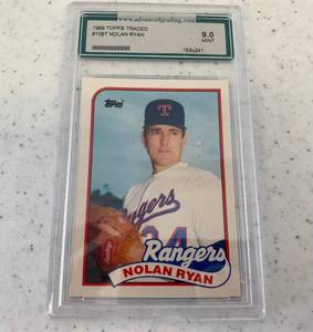 1999 Topps # 106T Nolan Ryan Graded 9.0 Baseball card
