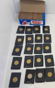 1986 Topps Brand Picture Cards In Box And Misc. Sports Collector Tokens