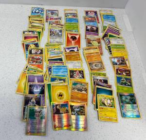 Group Of Pokemon Trading Cards