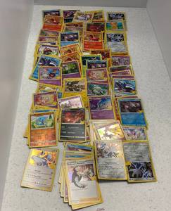 Group Of Pokemon Trading Cards