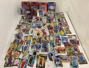 Group Of Topps Match Attax Soccer Cards