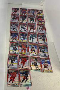Group Of O-Pee-Chee Red Surge Base Cards And Marquee Rookies