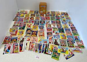 Large Group Of Garbage Pail Kids Trading Cards