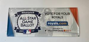 2017 Kansas City All Star Game Banner 2 x 5