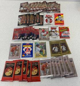 Misc. Brands Of Unopened Baseball Trading Cards