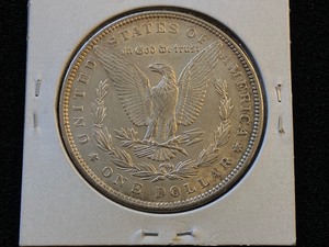 1896 Mint State Morgan Silver Dollar
