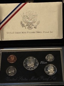1992 Silver Premier Proof Set