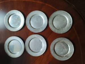Sterling Silver Plates