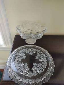 Cake Stand And Platter