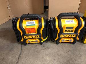 lot 32 image: Dewalt Battery Starter Chargers - Lot of 4 - Not Checked - Review all pictures
