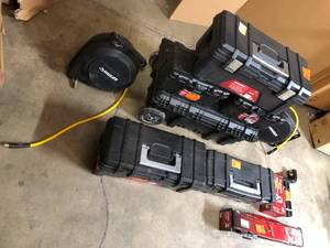 lot 36 image: Mix Lot of Husky  Storage Boxes, Tools And More Varius modells and conditions  Review all pictures