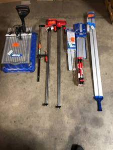 lot 38 image: Mix lot of assorted Tile Cutters Other Accessories - and tools  Customer Returns - Review all pictures