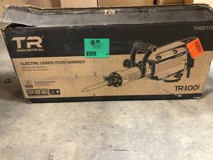 lot 40 image: TR Industrial 11 Amp 31 lbs. Demolition Jack Hammer - Good Condition - Review all pictures
